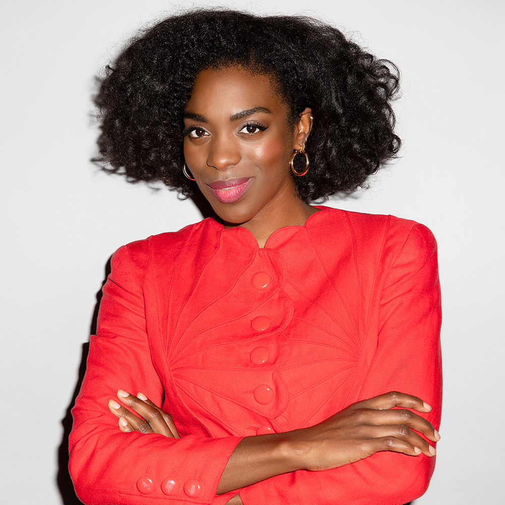 second -hand selling expert Sabrina Grant standing with her arms folded smiling at the camera.