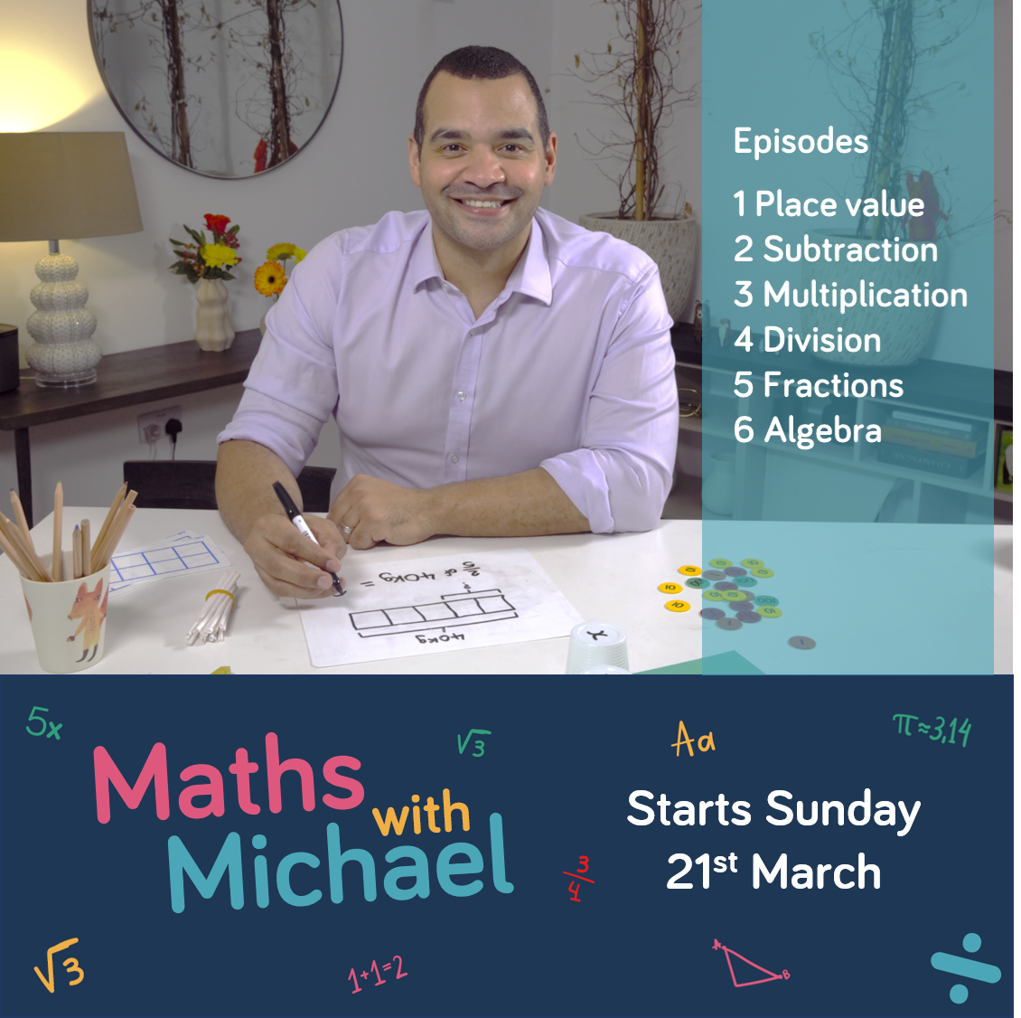 Maths with Michael poster