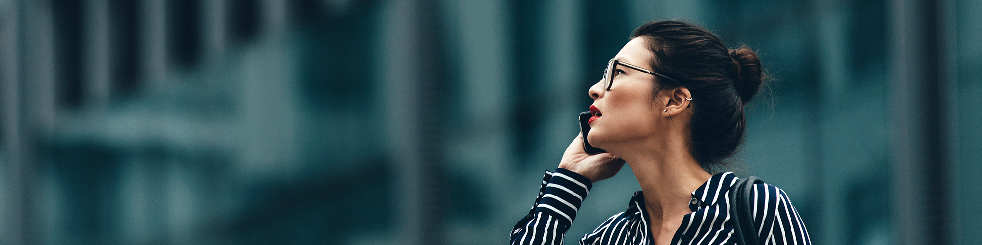Business woman on the phone - Keep Your Business Safe Online